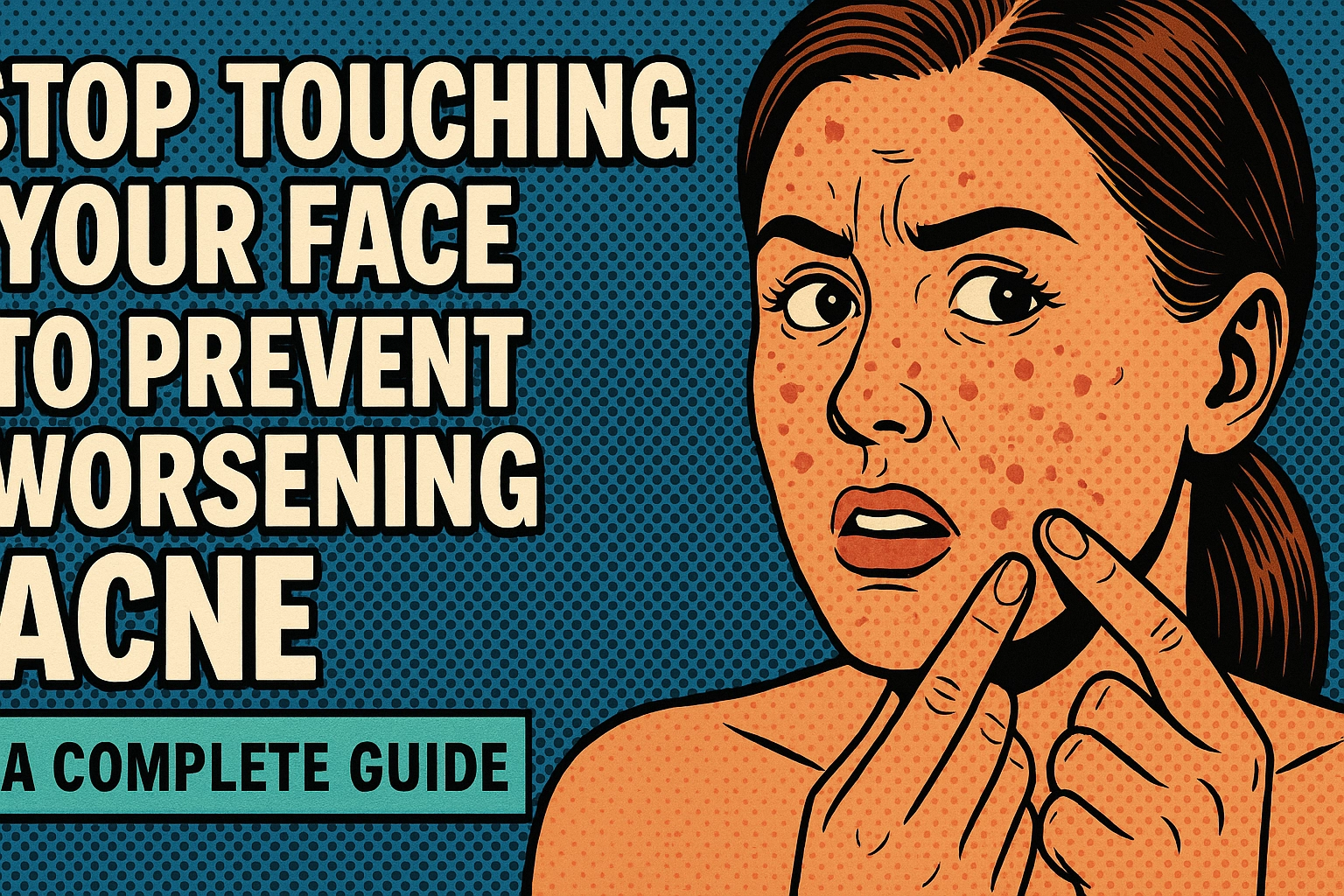 Stop Touching Your Face to Prevent Worsening Acne: A Complete Guide